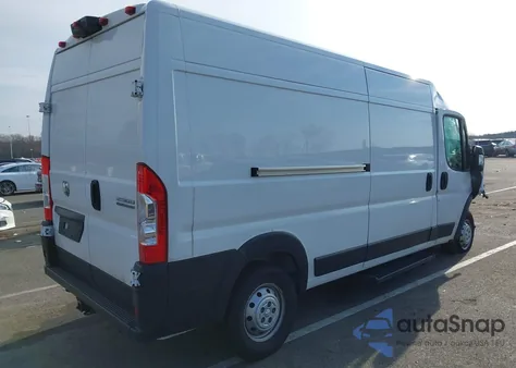 2023 Ram Promaster 2500 High Roof 159 Wb from USA, damaged, VIN 3C6LRVDGXPE577649